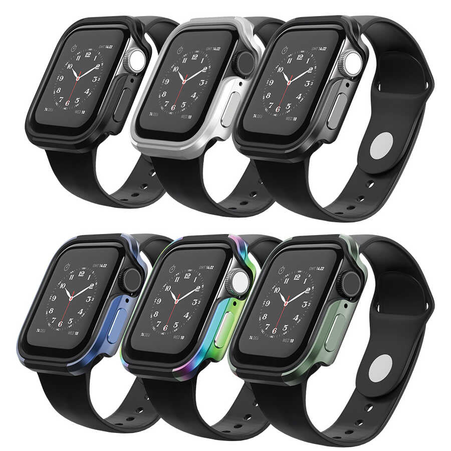 Wiwu Defense Apple Watch 7 41mm Akıllı Saat Kılıfı - 10 Wiwu Defense Apple Watch 7 41mm Akıllı Saat Kılıfı - 10